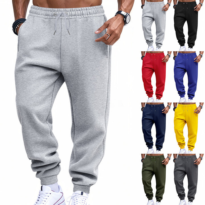 Trendy jogger pants for men with elastic waistband and side pockets Lune London