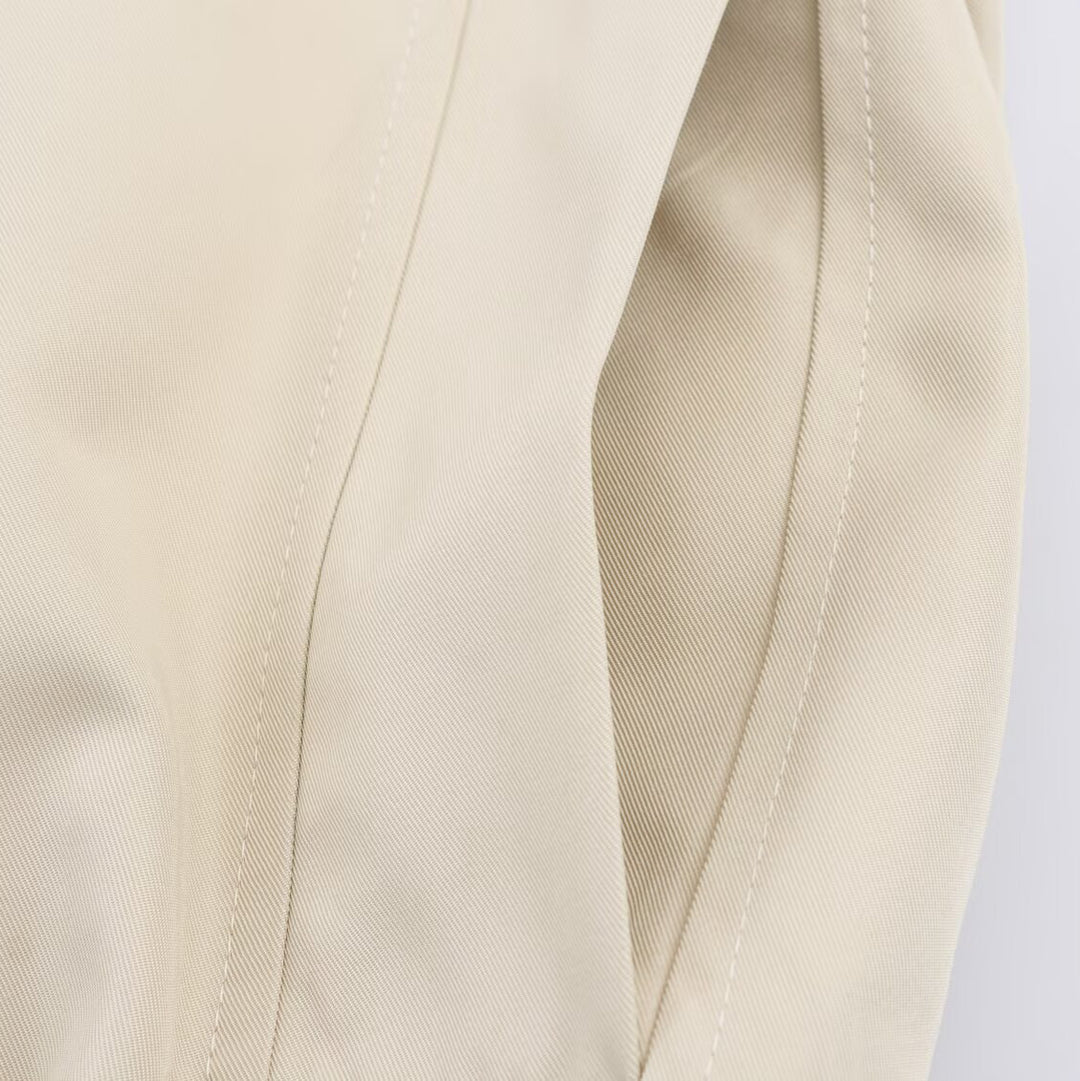 Transitional jacket for women with a luxurious faux fur collar and practical buttons Lune London