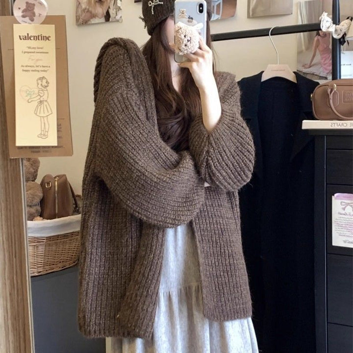 Cardigan tricoté confortable pour femmes Chic & Stil