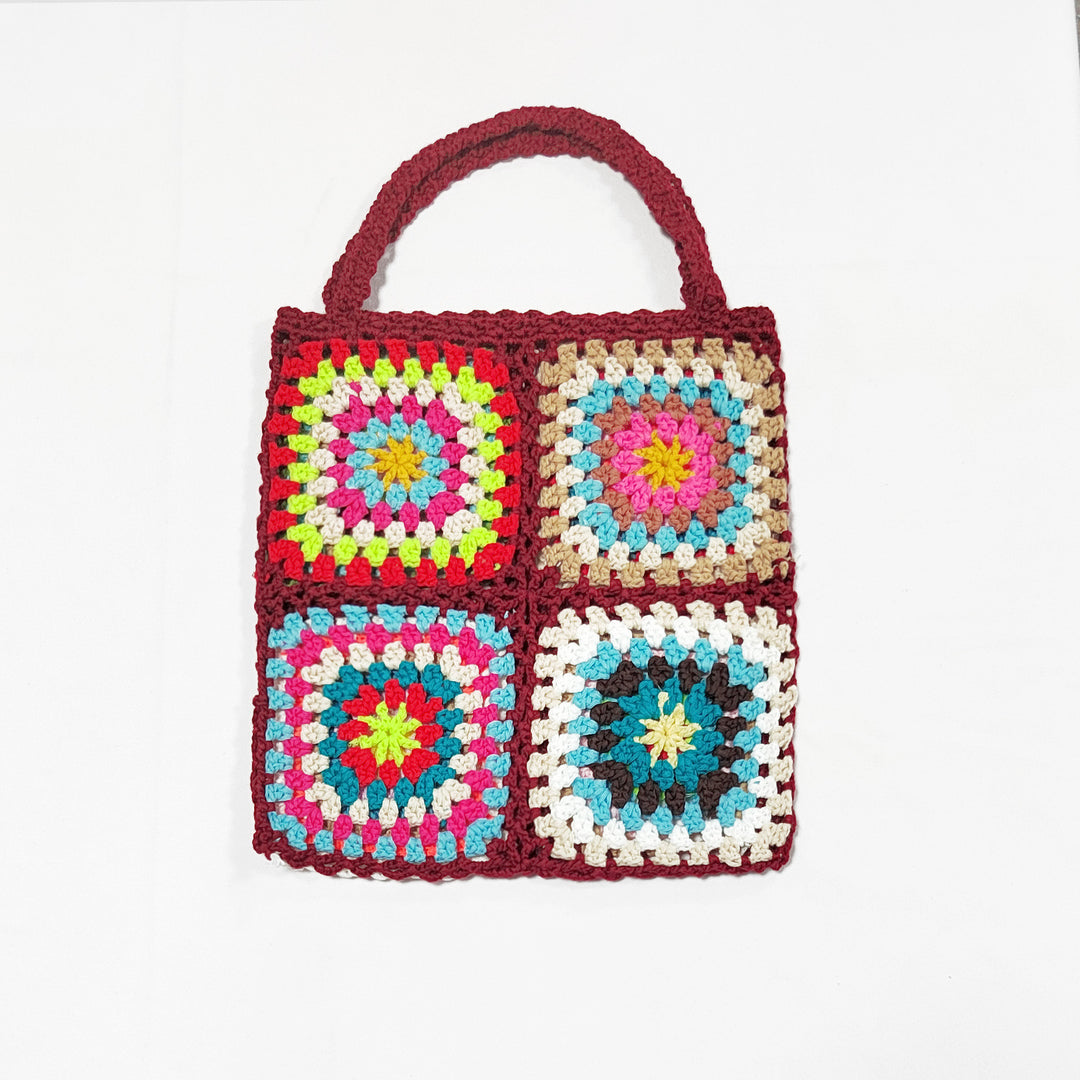 Handmade crochet tote bag for women Lune London