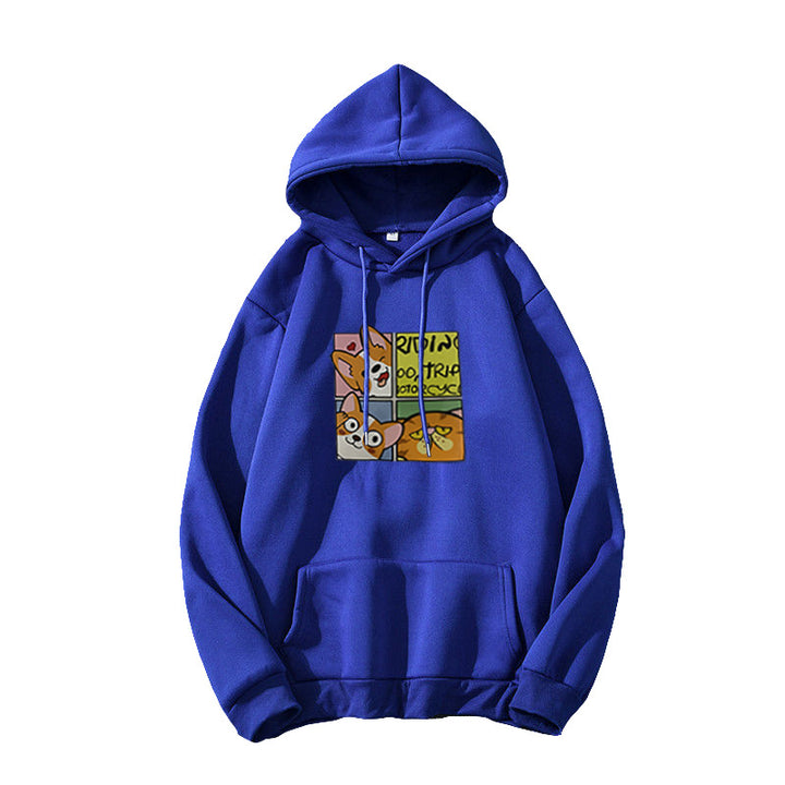 Women's Hoodie with Cute Dog Design Chic & Stil