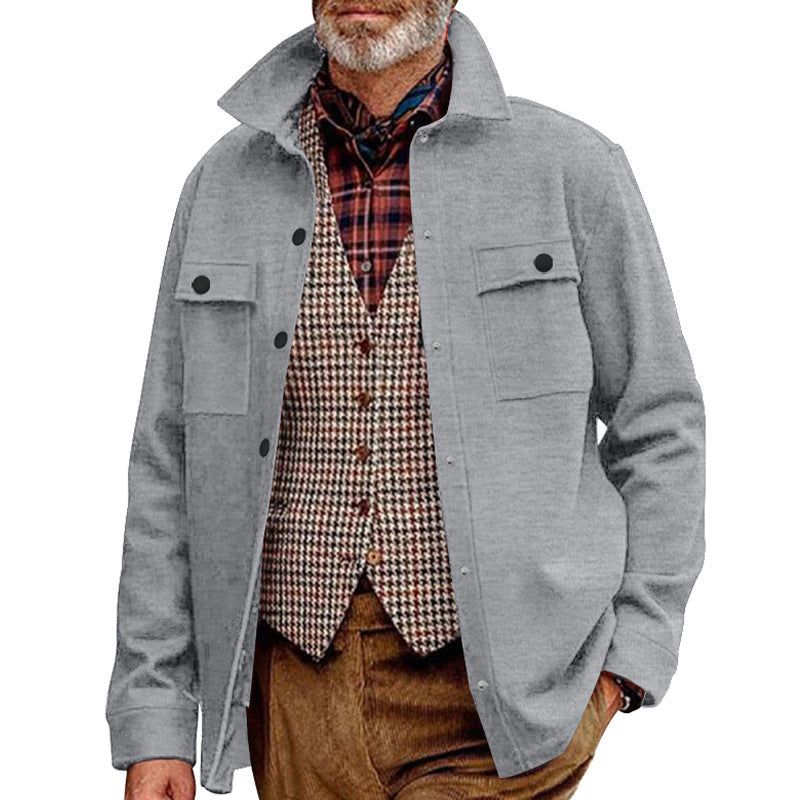 Casual outdoor jacket for men with practical pockets and modern fit Lune London