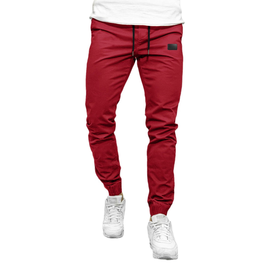 Sport jogging pants for men with practical pockets and elastic waistband Lune London