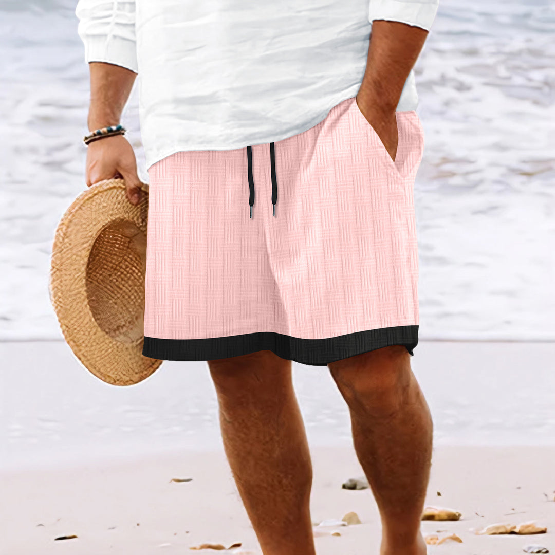 Chic and Stylish Structured Men's Beach Shorts