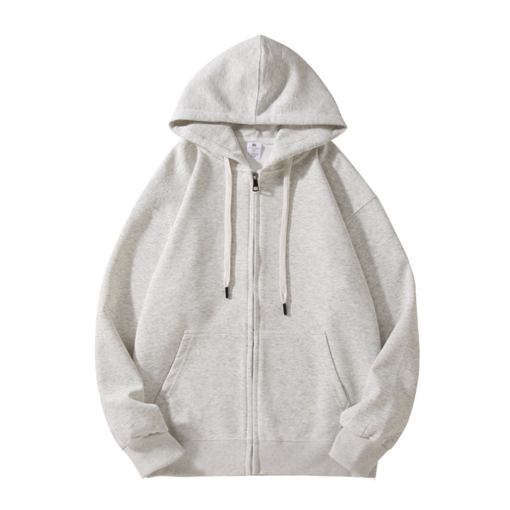 Comfortable women's hooded sweatshirt with full zip Lune London