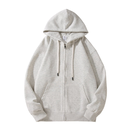 Comfortable women's hooded sweatshirt with full zip Lune London