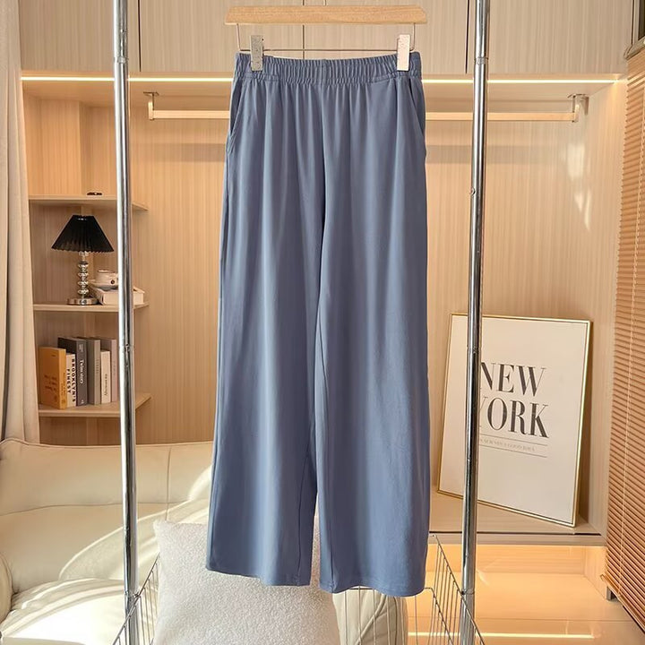 Pantalon en jersey large et confortable pour femmes Chic & Stil