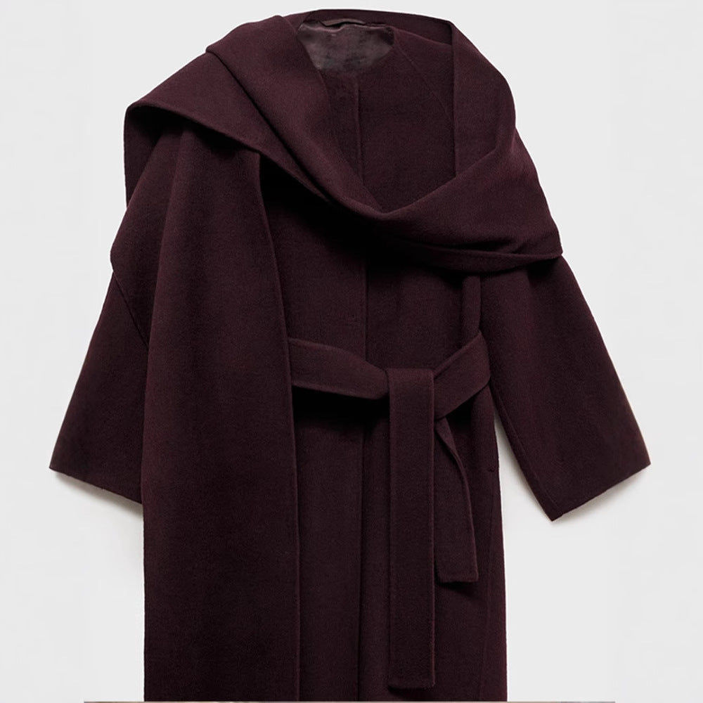 Ladies elegant over-jacket with asymmetric cut Lune London
