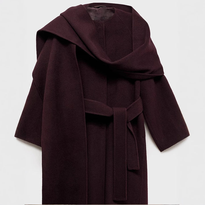 Ladies elegant over-jacket with asymmetric cut Lune London
