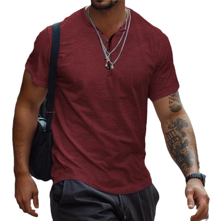 Lune London men's casual fine knit polo shirt