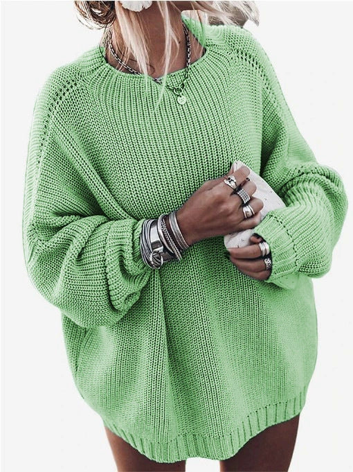 Lune London | Women's Oversized Knit Sweater with Casual Cut