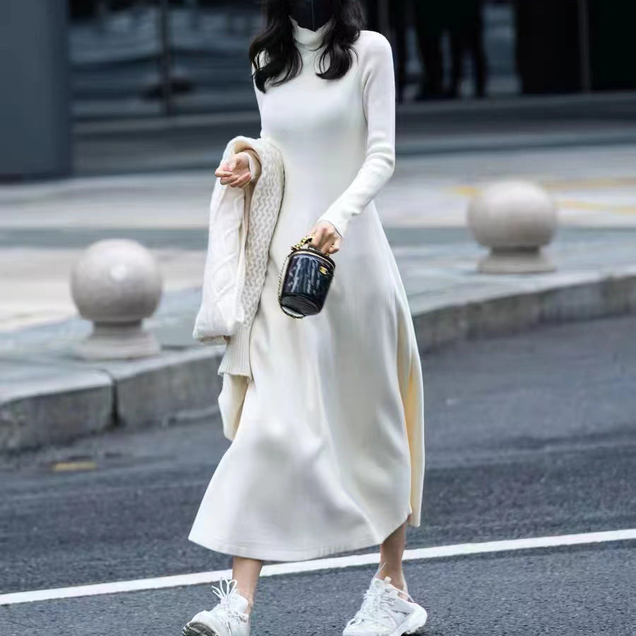 Lune London Long Sleeve Knit Dress for Ladies
