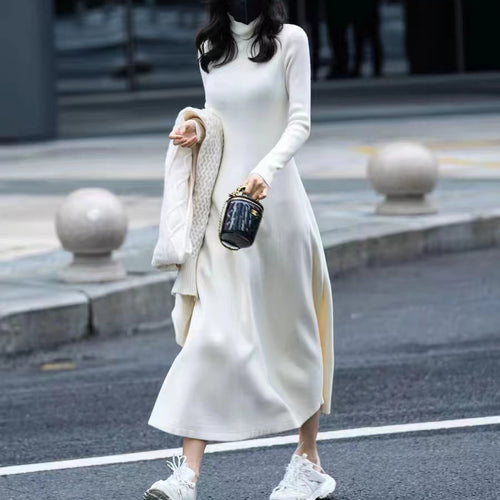 Lune London Long Sleeve Knit Dress for Ladies