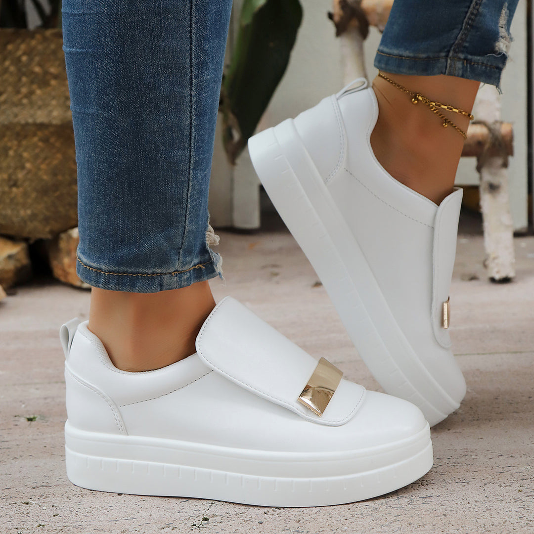 Ladies Slip-On Sneakers Stylish Lune London