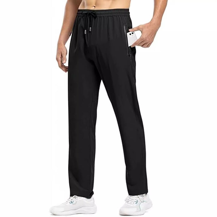 Men's sporty leisure pants with zip pockets on the sides Lune London