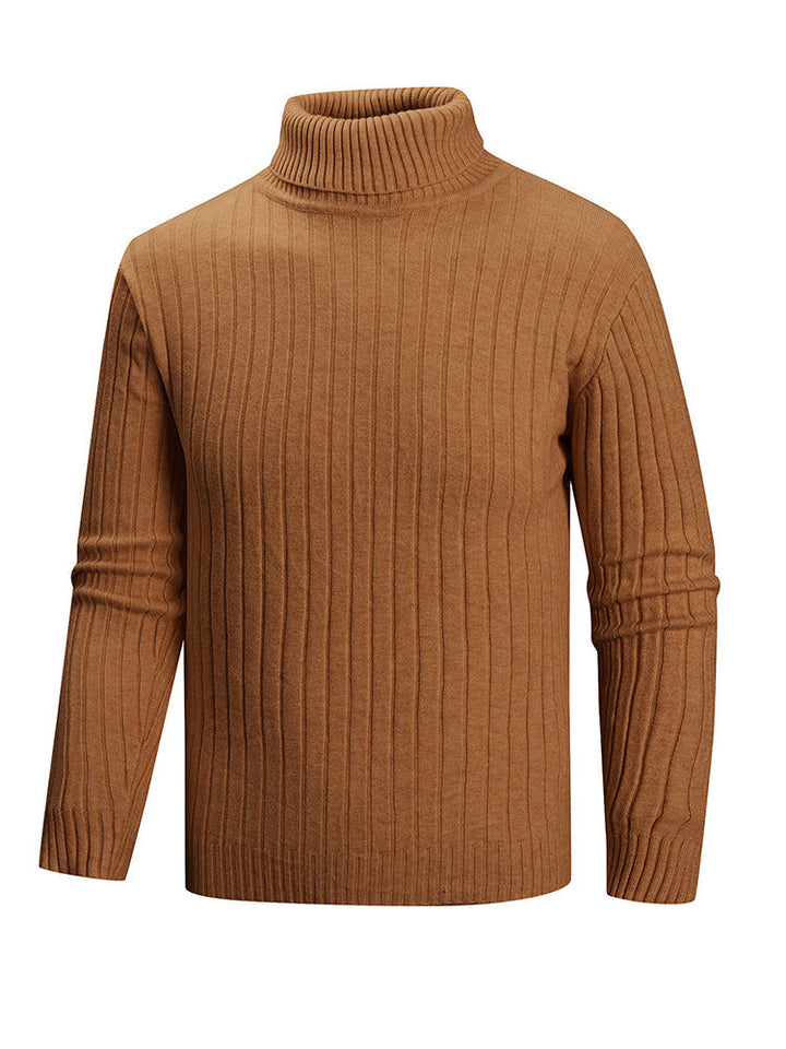 Men's Turtleneck Sweater Made Of High-Quality Fine Knit Lune London