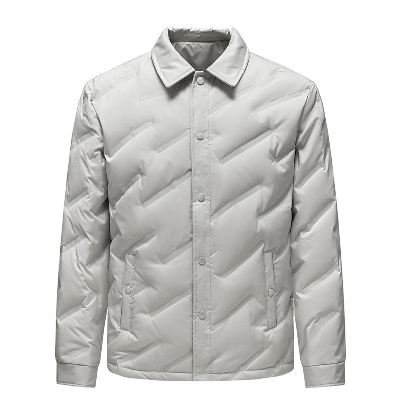 Quilted transition jacket for men Lune London