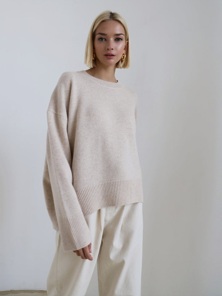 Ladies Casual oversized sweater Lune London