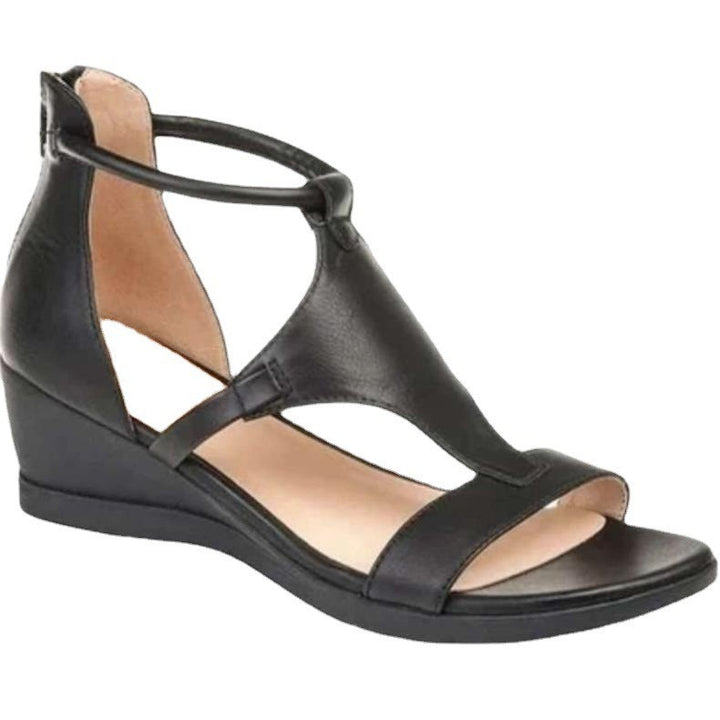 Elegant heeled sandals for women with adjustable straps and a padded insole Lune London