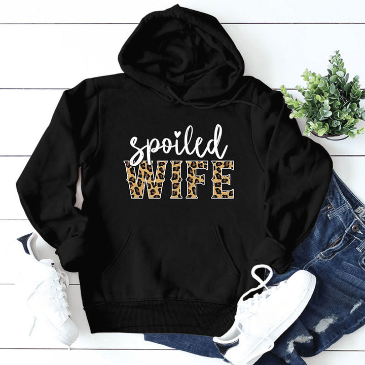 Sweat à capuche pour femmes avec lettrage créatif et élégant Chic & Stil