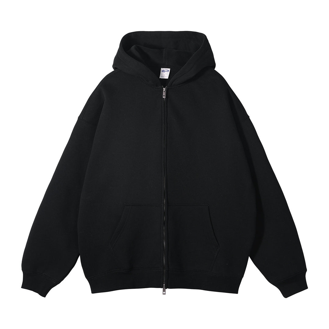 Hooded jacket for women with practical zipper Lune London