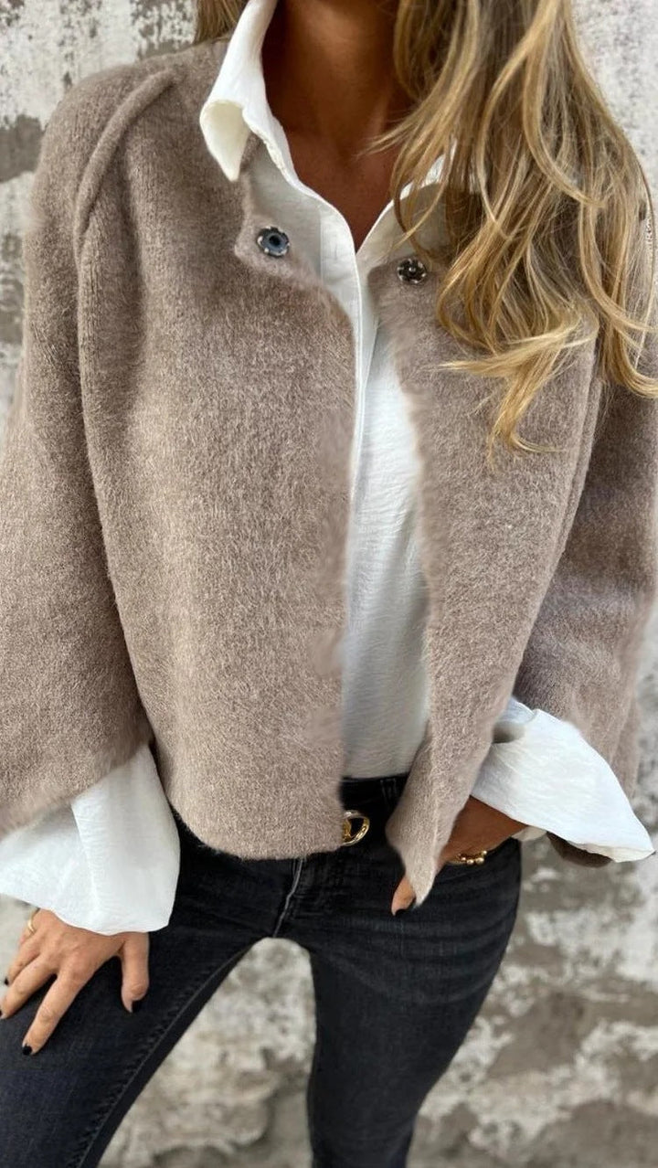 Lune London | Short Cashmere Long Sleeve Jacket