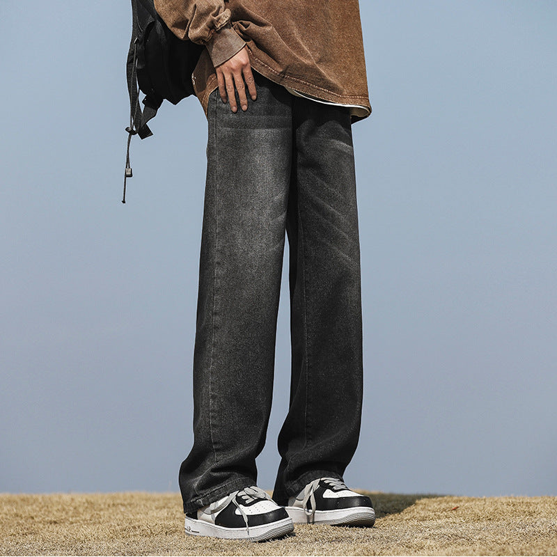 Jeans Lune London pour hommes coupe ample décontractée