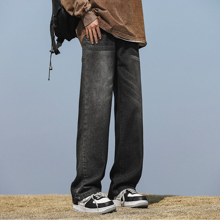 Jeans Lune London pour hommes coupe ample décontractée