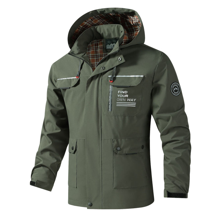 Waterproof multifunctional jacket for men Lune London