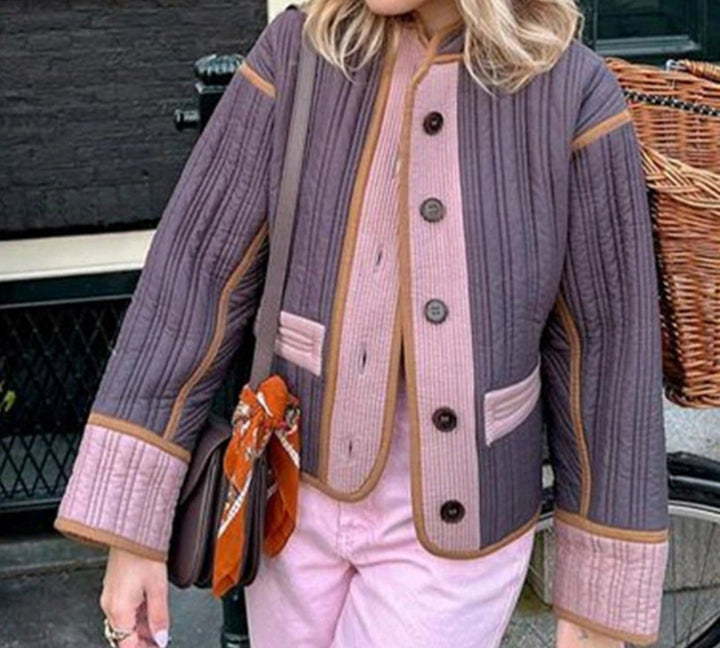Ladies trendy quilted jacket Lune London