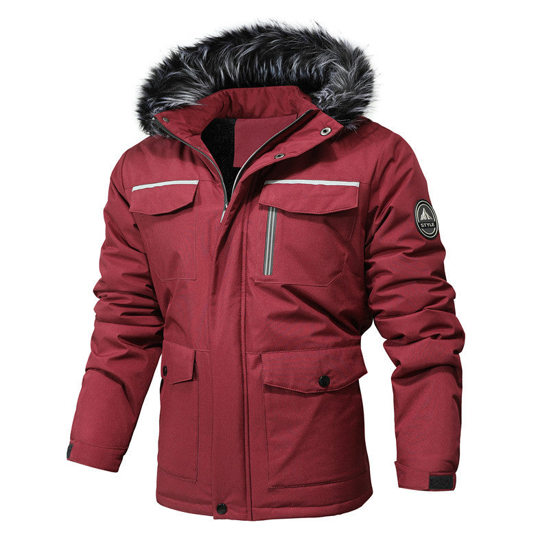 Men's Chic Winter Parka and Style
