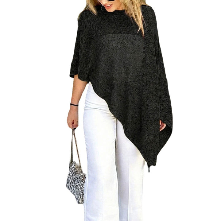 Chic & Stil Elegant and stylish poncho blouse for women
