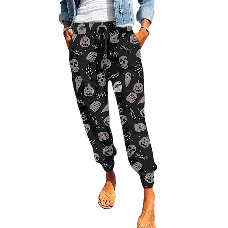 Chic and Stylish Trendy Animal Print Women's Jogging Pants