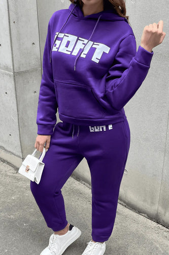 Women's jogging set with innovative logo design Lune London