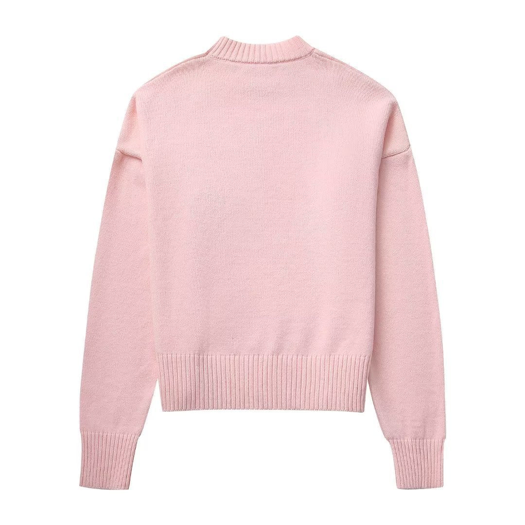 Ladies casual wool sweater with wide sleeves Lune London