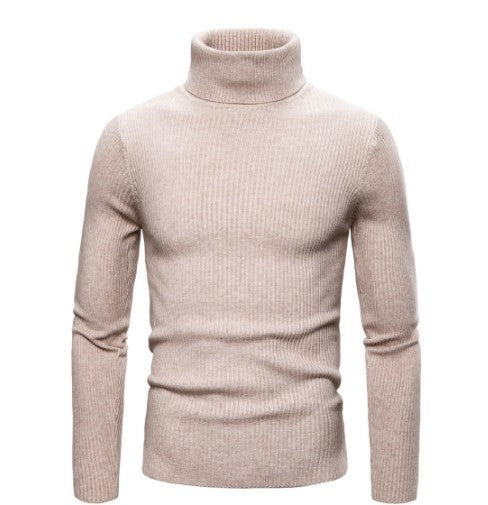 Men's High-Quality Ribbed Turtleneck Sweater Lune London