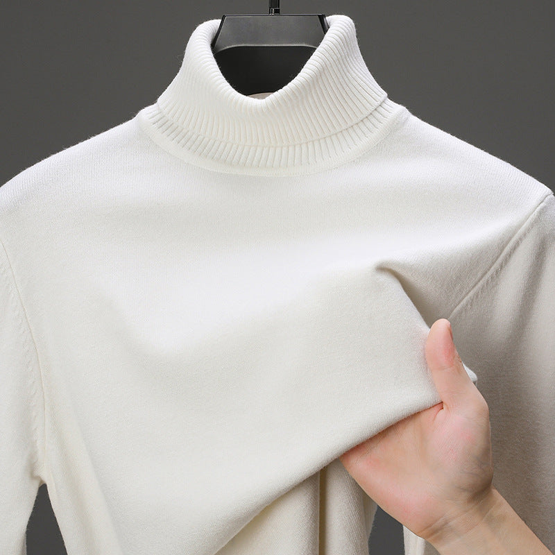 elegant ribbed sweater for men in high quality cotton Lune London