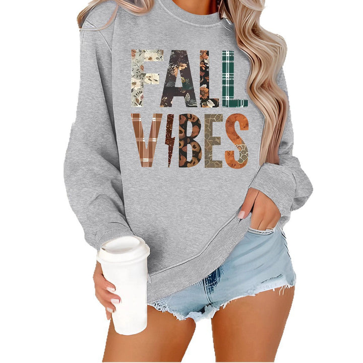 Sweat-shirt femme avec impression graphique et coupe confortable Chic & Stil