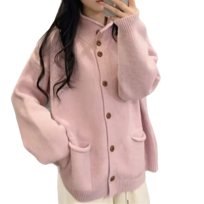 Cardigan féminin confortable avec poches modernes Chic & Stil