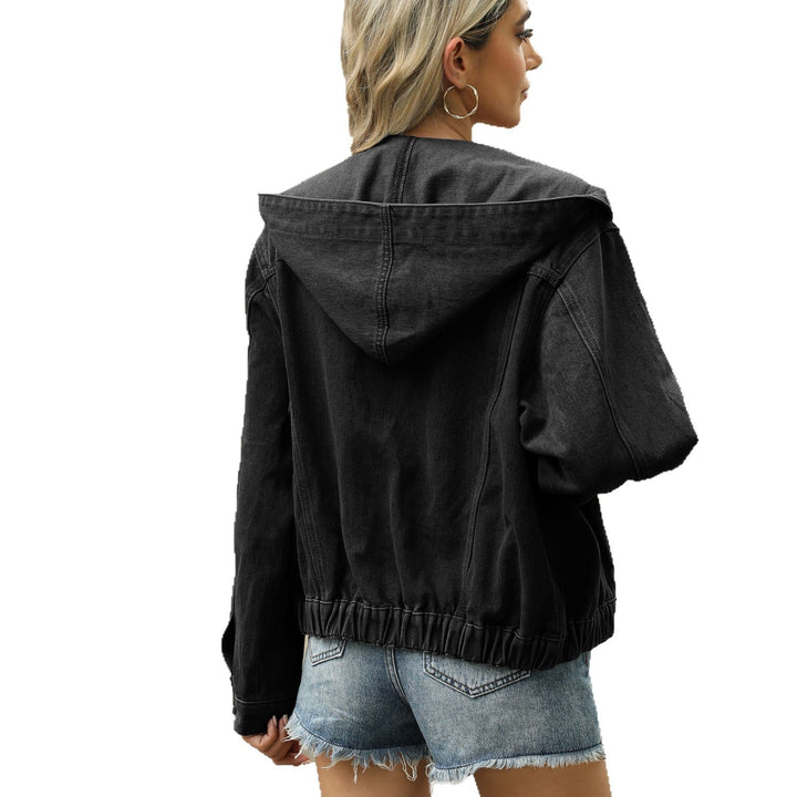 Casual oversized denim jacket for women with modern accents Lune London
