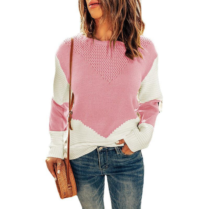 Lune London geometric pattern women's sweater