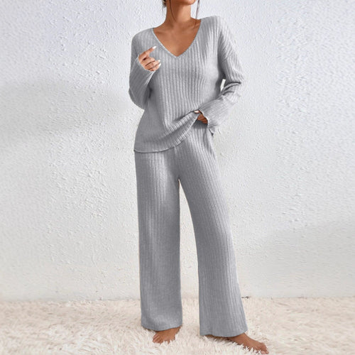 Women Casual Knit Loungewear Set Lune London
