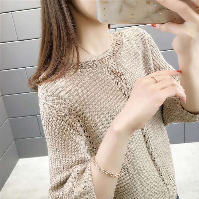 Pull en tricot décontracté pour femmes avec des détails délicats Chic & Stil