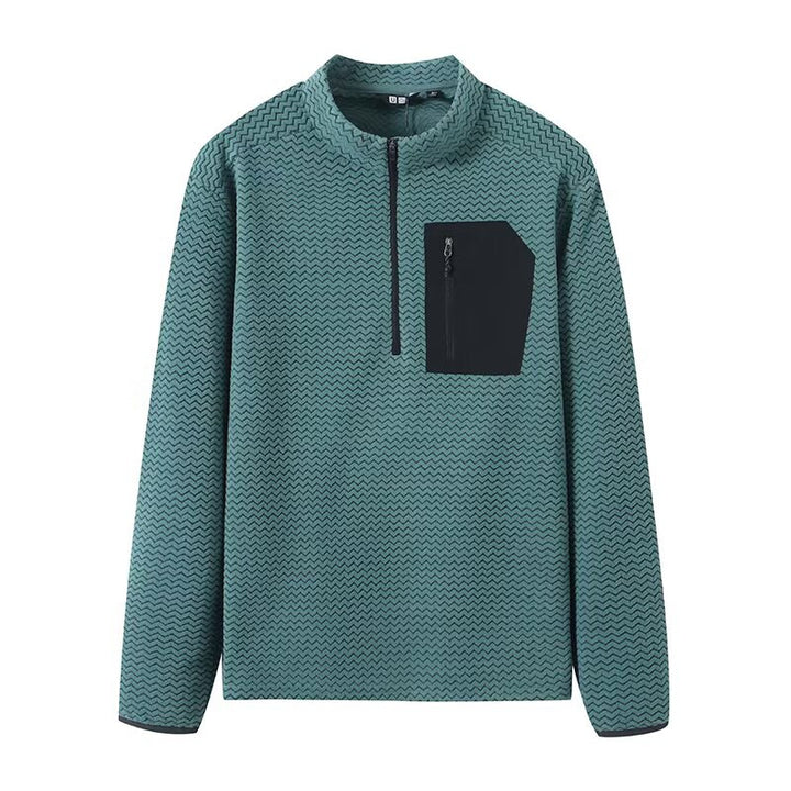 Pull fonctionnel femme avec col montant et fermeture éclair pratique Chic & Stil