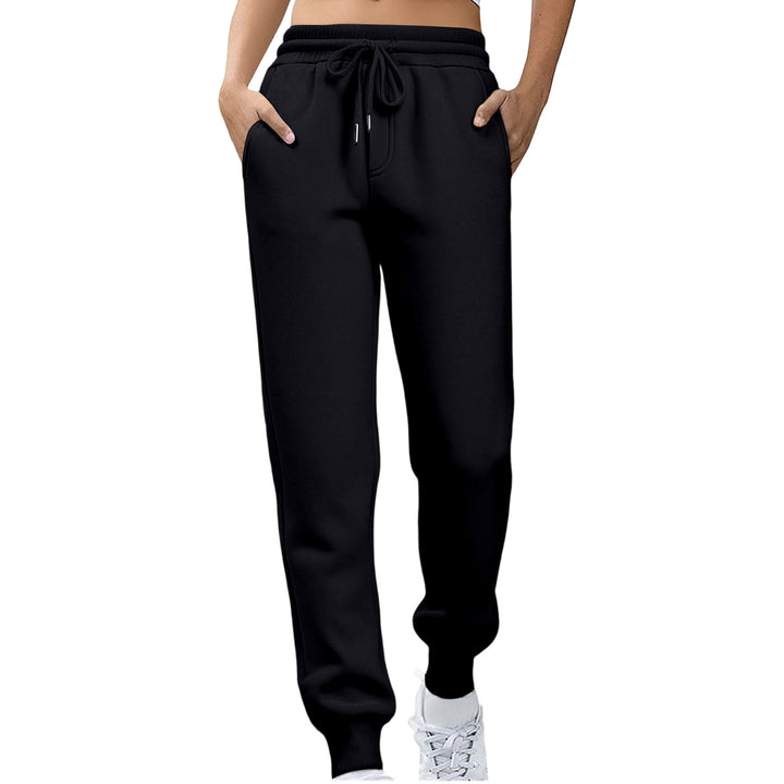 Women Relaxed Fit Sweatpants with Elastic Waistband and Side Pockets Chic & Stil