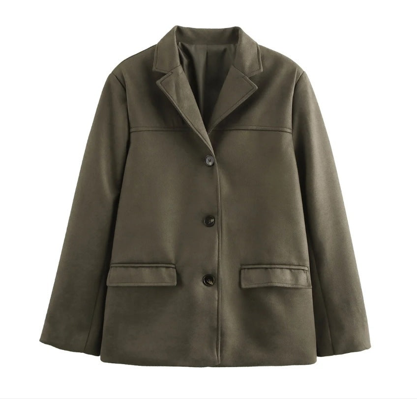 Elegant blazer jacket for women made of high-quality material with structured design Lune London