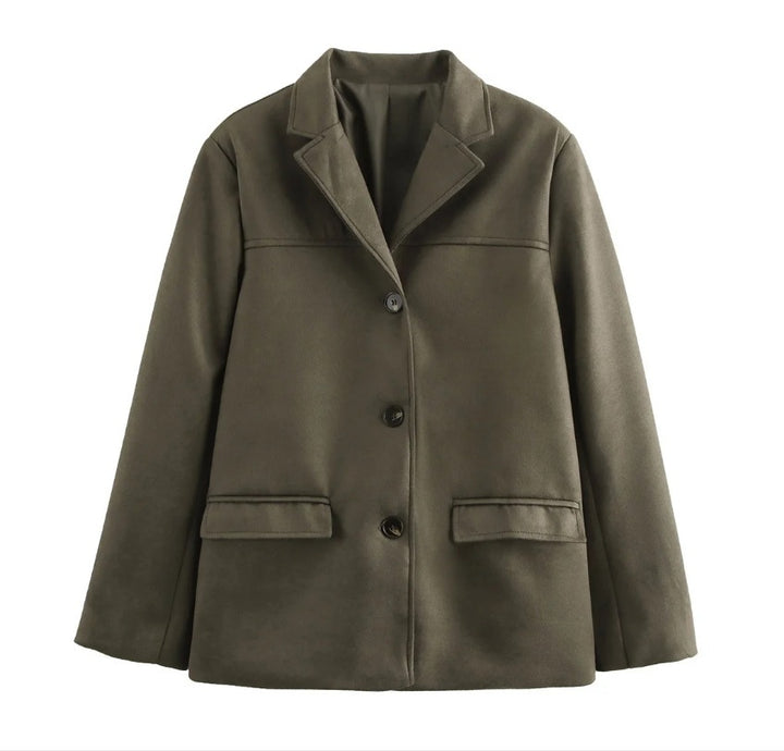 Elegant blazer jacket for women made of high-quality material with structured design Lune London