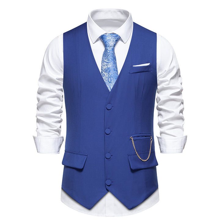 Elegant suit vest for men with practical pockets and trendy design Lune London
