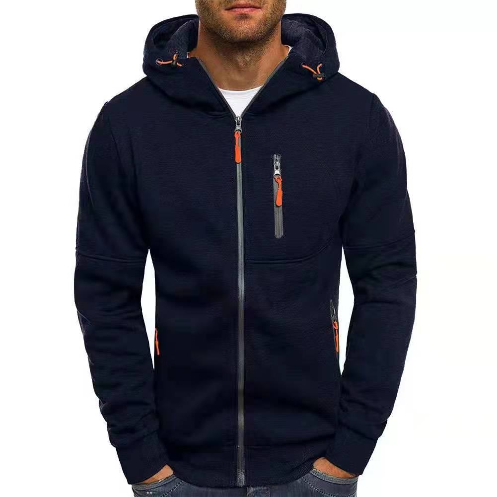 Men's sports hoodie with practical zip pockets and breathable material Lune London