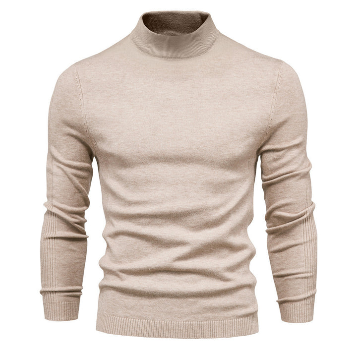 Fine sweater for men with a high collar and modern design Lune London